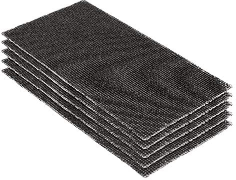 Trend Mesh 1/2 ark (115 x 230 mm) 240 Grit Grit slipblad, AB/HLF/240M, förpackning med 5 st.
