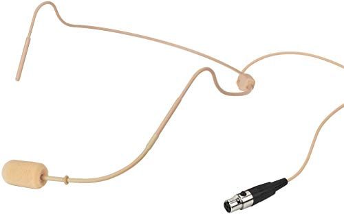 MONACOR HSE-340/SK Ultraleichtes Miniatur-Ohrbügelmikrofon, beige