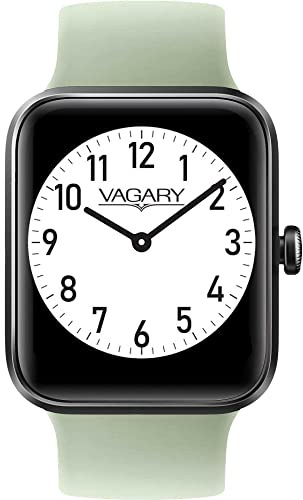 Vagary By Citizen green unisex smartwatch X02A-002VY slicone strap