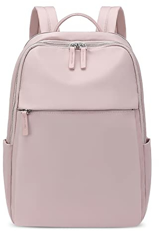 DORRISO Donna Zaino Moda Borsa Zaino Viaggio Casual Borsa per Computer Portatile da 14 pollici Borsa da College Viaggiare Vacanza Impermeabile Borse a Tracolla Donna Zaino M Rosa