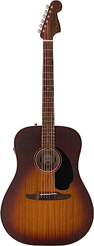 Fender Redondo Special Honey Burst PF Black Pickguard Electro-Acoustic Guitar with Deluxe Gig Bag