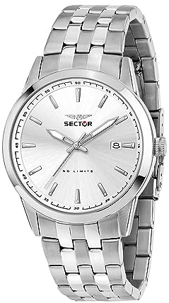 Sector No Limits Orologio Uomo, Tempo, Data, Analogico, Collezione 660 - R3253517029