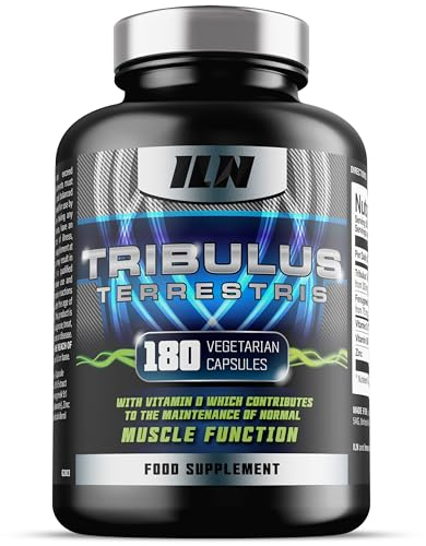 Iron Labs Nutrition, Tribulus Terrestris - Tribulus Terrestris Capsules - 6000mg Tribulus Equivalent per Serving - High Strength 20:1 Extract - 95% Saponins (180 Vegetarian Capsules)