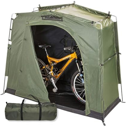 CZMYCBG Outdoor Bike Covers Storage Shed Tent, Bike Tent Bike Storage Shed Portable Bike Storage Tent Cover Thicken Waterproof Fabric Bike Storage Cover Shelter for Outdoor Camping Garden