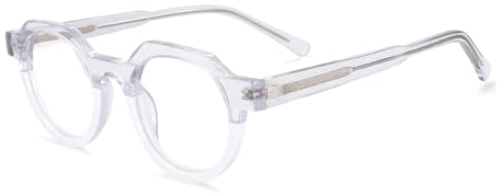 PZEOB Fake Brille Optische Brillengestelle Acetat-Brillengestelle Modische Klassische Brillengestelle Leichte und tragbare Brillen perfekte Übereinstimmung