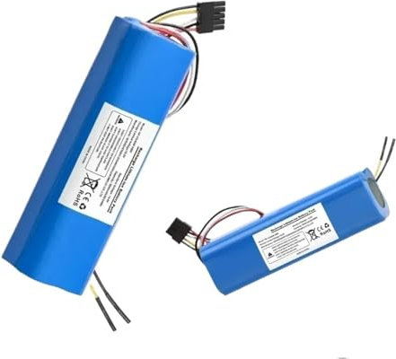 SSJAPYQV Repuestos De Batería For Robot Aspirador, Compatibles con Conga 4090 5090 3090 1690 1890 2090, Repuestos De Batería De Iones De Litio De 14,4 V(3090-3000mAh)