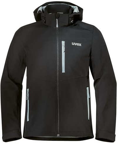 Uvex Tune-up Veste softshell pour homme - Imperméable et coupe-vent - Veste demi-saison pour les loisirs et le travail