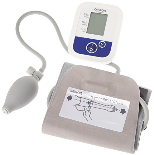Omron M1 kompakt elektronisk halvautomatisk arm blodtrycksmätare