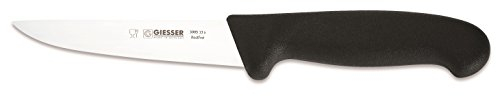 Giesser Messer Stechmesser schwarz 13 cm Klingenlänge - Profimesser