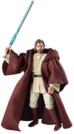 Hasbro Star Wars F4492 Vintage Collection Obi-Wan Kenobi Toy VC31 Star Wars: Attack of The Clones Action-Figuren, Toys Kids 4 and Up, Mehrfarbig