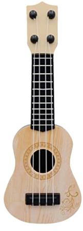 Kisangel Kinder Ukulele Spielzeug 4 Saiten Kleinkind Ukulele Kinder Gitarre Musikinstrument Früherziehung Spielzeug Für Kleinkind Anfänger