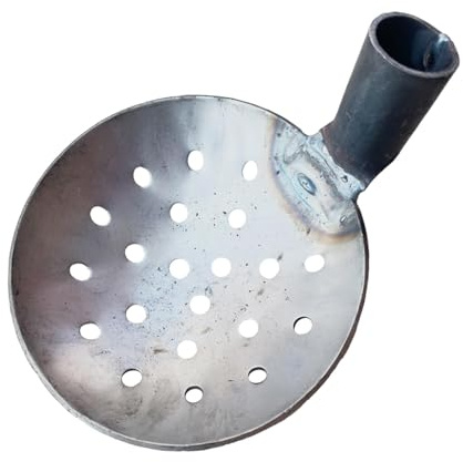 Cuillère à égout Outil louche à eau de nettoyage et tamisage pour fosse | Débourbeur Métallique Louche à Eau Cuillère à Égout Drainage fuite louche nettoyage tamis pelle outil pour patio