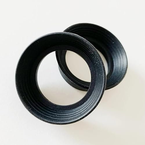 XINGXIUU 1 Stück 30 mm Durchmesser Teleskop-Okular Gummi-Augenschutz Augenschutz Mikroskop-Augenmuschelschutz 29–31 mm geeignet