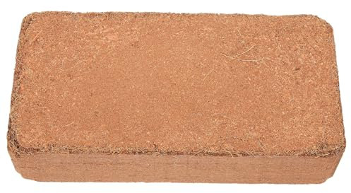MERRYHAPY Komprimierte Kokosfaser Blumenerde Für Zimmerpflanzen Quellfähige Organische Kokoserde 1 Beutel 650g Universell Für Kakteen Und Sukkulenten Hohe Wasserspeicherfähigkeit