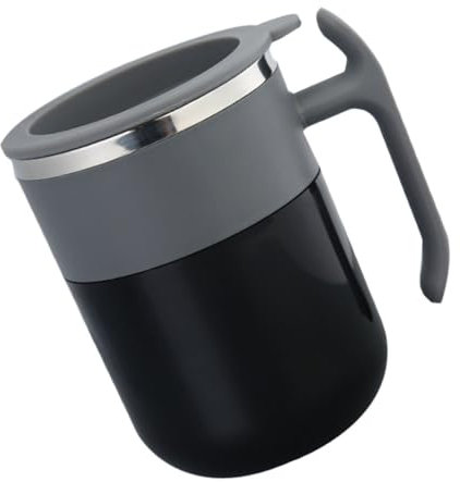 Cabilock Taza Mezcladora Automática Inoxidable Mezclador Para Hogar y Tienda Negro