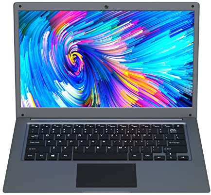 Win11 - Ordenador portátil de 13,3 pulgadas, Quad Core, HD Graphics 500 MHz, 13,3 pulgadas, 6 GB de RAM, 128 GB SSD, compatible con USB 3.0 Bluetooth, MHDMI, Thin and Lightweight, Work and Students