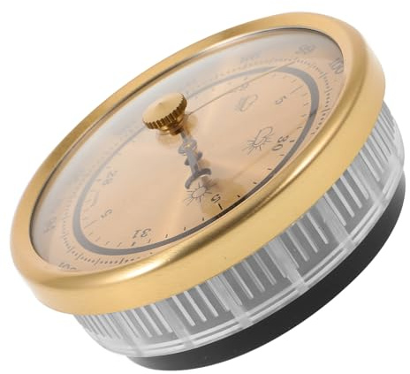 TOYZFRIENDY Multifunktionales Barometer mit Zifferblatt für Innenbereich Präzises Luftdruckmessgerät Integriertes Thermometer und Hygrometer Wettervorhersage Wetterfester