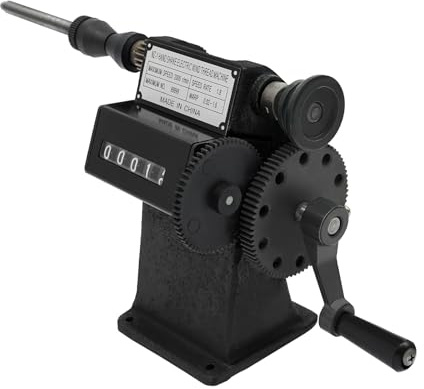 Enrouleur manuel et électrique avec compteur mécanique 0-99999 pour fils de 0,02 à 2,6 mm pour enrouleur de moteur et ressort