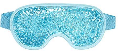 Zequech Warming/Cooling Gel Eye Mask, Warming and Cooling Eye Mask for Migraine Headaches, Eye Swelling, Dark Circles, Cooling Eye Mask, Relaxation & Tension Linder