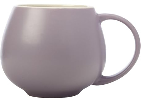 Maxwell & Williams Taza Redonda Tintada, Taza, Porcelana, Lavanda, 450 ml, KL0179