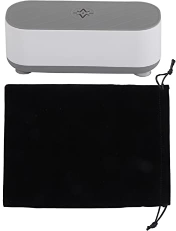 nettoyeur ultrasons bain ultrason bijoux Machine de Nettoyage à Ultrasons, Petit Nettoyeur à Ultrasons Domestique, Nettoyeur de Bijoux à Ultrasons pour Bijoux, Montres, Lunettes, Prothèse, Pièce de Mo