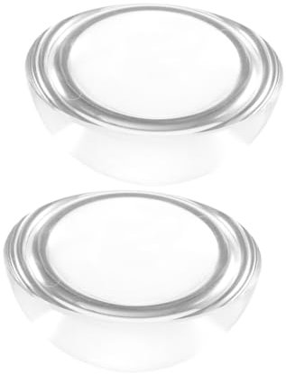 NUOBESTY 2pcs Heavy Glass Paperweight Decorative Chinese Calligraphy Paperweight for Sewing