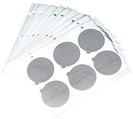 Alipis 120pcs Save Money Reusable Aluminum Foil Lids for Coffee Capsule Cup Stickers Easy to Open and Remove Seal Lids Sticker