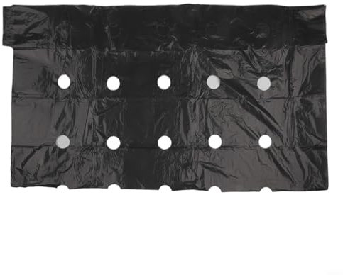 Copertura per terreno in plastica per varie applicazioni da giardino, promuove una sana crescita della vegetazione in modo naturale (10 m x 0,95 m)