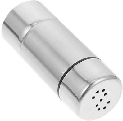Zerodeko Porta e Pepe in Acciaio Inossidabile Shaker Per Condimenti Da Cucina Contenitori Per Spezie Reutilizzabili Per Uso Domestico e Esterno