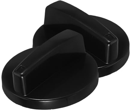 FONDOTIN Perillas de Repuesto para Estufa y Horno, Accesorios para Ollas a Presión Eléctricas, Pomos de Cocina de Plástico Resistentes al Calor, Compatibles Freidora de Aire y Barbacoa,