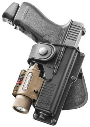 Fobus RBT17 Tactical Holster passend für Glock 17, 22, 31 + Lighthouse II & III