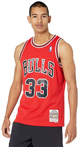 Mitchell & Ness Swingman Jersey 2.0 Chicago Bulls - S. Pippen, Red