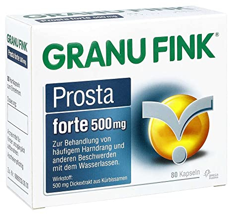 GRANU FINK Prosta forte 500 mg Hartkapseln 80 St