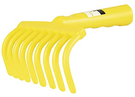 GebEarth® - Rastrello per Raccolta Olive, pettine 9 Denti per raccolta olive con foro per manico rastrello【 1 Pezzo 】