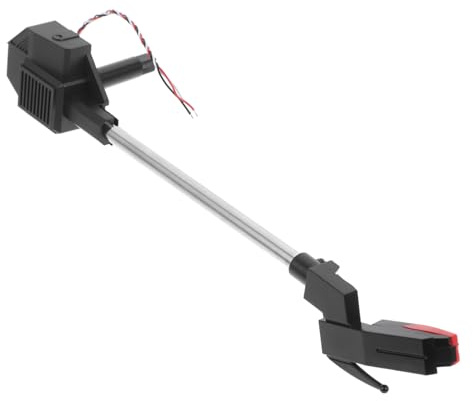 ibasenice Plattenspieler Zubehör Tonarm Ersatz mit Stabiler und Zuverlässiger Wiedergabe aus Abs und Metall Inklusive Stylus für Vintage Schallplatten und Phonographen