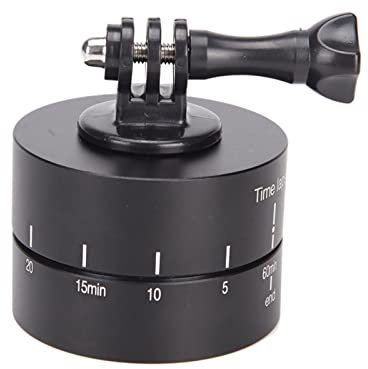 Actionkameras Zeitraffer 360-Grad Auto drehen Kamera-Stativ-Kopf-Basis 360 Timelapse for die Kamera rotieren SLR for das Telefon Mehrere Aufnahmemodi, einfache Aufnahme