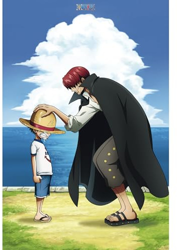 GB eye- ONE PIECE - Póster Shanks & Luffy (91,5 x 61 cm)