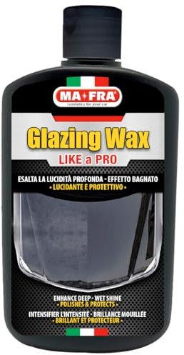 Mafra, Glazing Wax, Cera lucidante e protettiva, 250ml