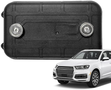 Firulab Magnetischer Schlüsselhalter unter dem Auto, Magnetbox für unter dem Auto - Einen Schlüssel im Freien verstecken | Schlüsselkasten für Fahrzeuge unter dem Auto, wasserdichter Schlüsselhalter