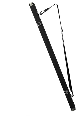 Étui pour Archet de Violon, étui Rigide en Cuir pour Archet de Violoncelle à Doublure Souple avec Sangle Réglable pour Violon Alto Violoncelle