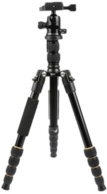 Aluminum Portable Professional Travel Camera Tripod Q666 Monopod Ball Head