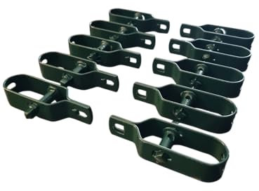 Tendifilo in Acciaio Plastificato, Set 10 Pezzi – Tenditore Filo per Recinzioni e Giardinaggio