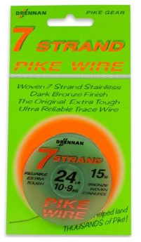 Drennan Tracer Wire Seven 7 Strand 24lb Stahlvorfach