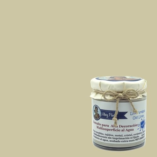 Mary Paint 750/00138 Pintura al Agua, Multisuperficie, Lino Antiguo, 750 ml