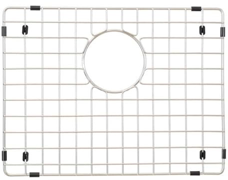 Starstar Sinks Protector Stainless Steel Kitchen Sink Bottom Grid, Rack (20 L x 13.75 W)