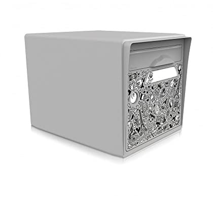 boîte aux Lettres Gris Souris 1 Porte The French Maniac [SKWAK]