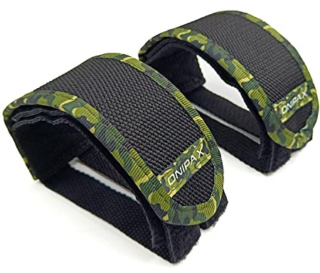 ONIPAX 1 Paar Fahrrad Pedal Strap Toe Clips Straps Tape
