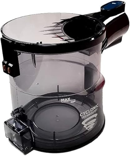 FIGEVIDA per Hoover Cyclonic Unit Assembly 48022207 Serbatoio Contenitore Polvere per Aspirapolvere, Ricambio, con Scopa Elettrica Senza Fili Freedom, Nero