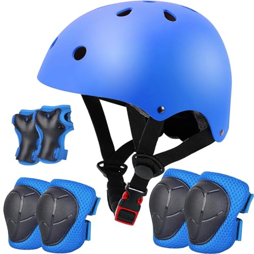 ZLEIOUY Kids Adjustable Helmet,Toddler Skateboard Helmets for Ages 2-3-5-8-14 Years Boys Girls, Multi-Sport Safety Cycling Skating Scooter Helmet