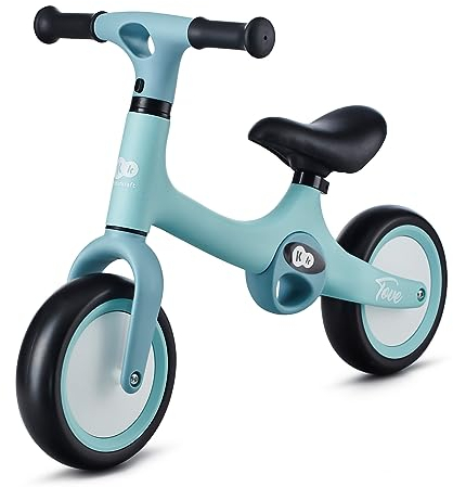 Kinderkraft Tove Laufrad ab 1,5 Jahre, Licht Lauflernrad, Kinder fahrader, Höhenverstellbar Sattel, Einfache Montage, Begrenzter Lenkeinschlag, rutschfesten Gummigriffe, Menze